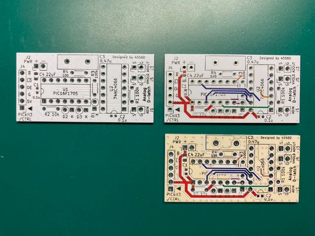 基板全体の比較(表面)