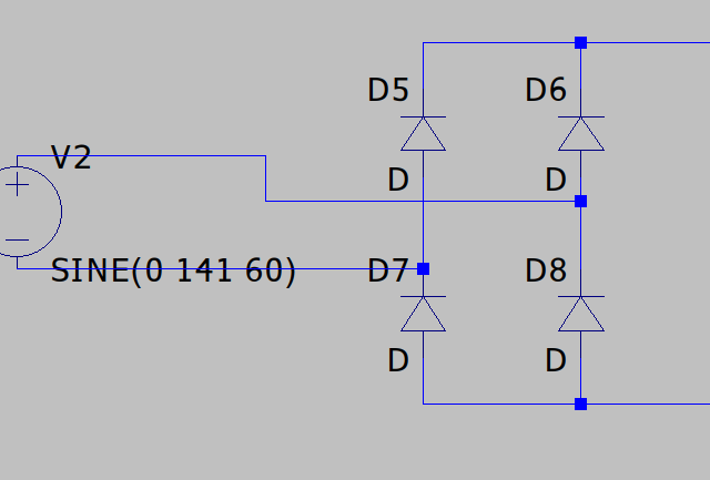 全波整流回路(定電流負荷)