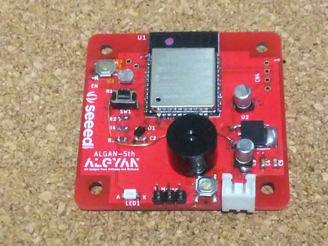 組み立て済み ALGYAN5周年基板