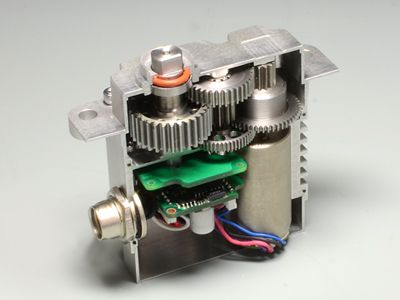 サーボモーターの構造例