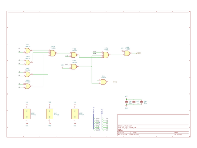 CalicoCPU 回路図 制御