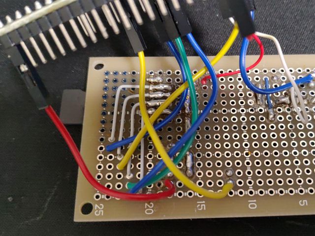 完成した基板(裏)