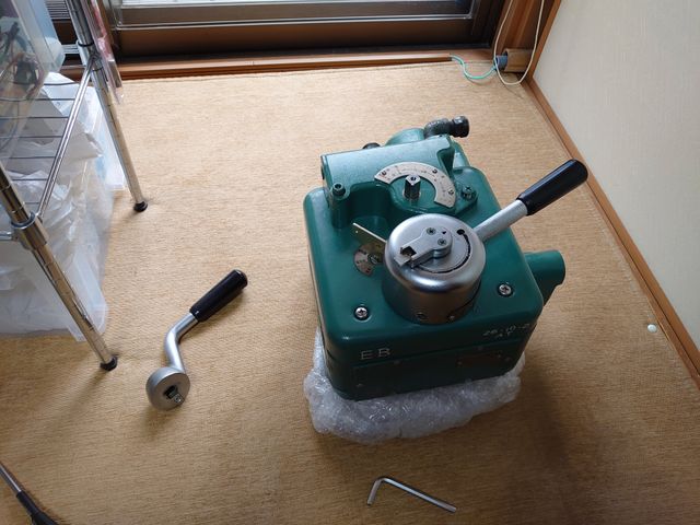 家に届いて構造を見るために軽く分解