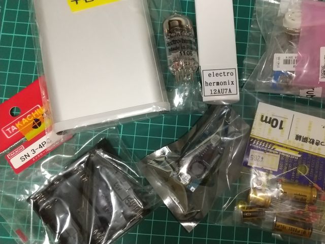 買ってきた部品類