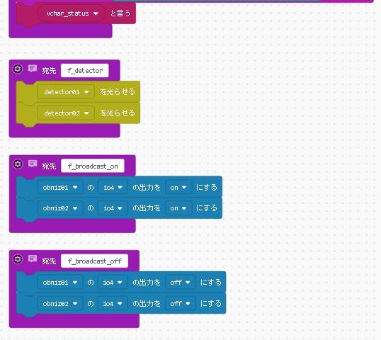 obniz ID  brodcast 2/6