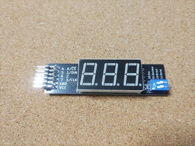 3-Digit 7seg Board