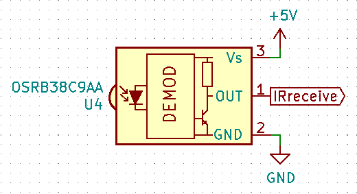 赤外線受信モジュール
