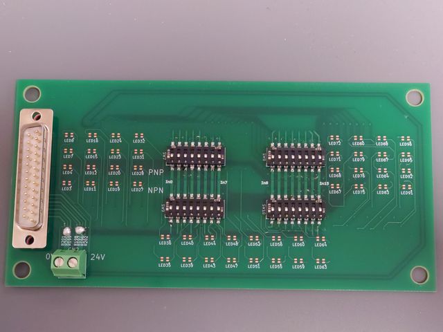 入力治具表面