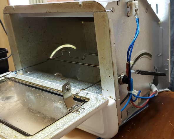 外装を開けたところ