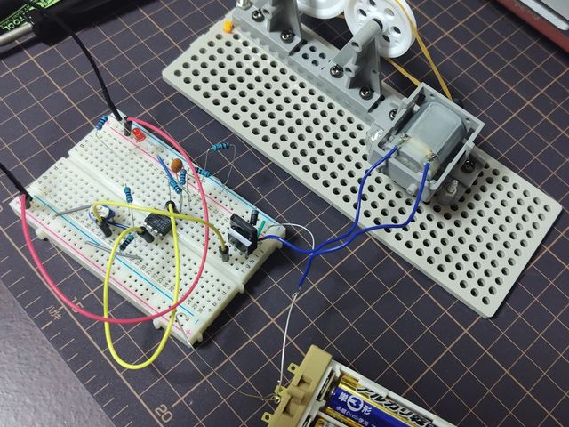 ブレッドボードを使った実験