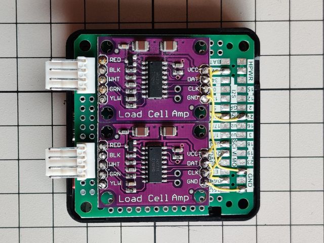 HX711モジュールをM5Stackプロトタイピング基板に