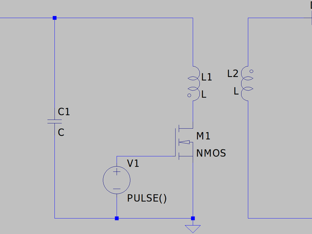 1スイッチフライバックコンバータ