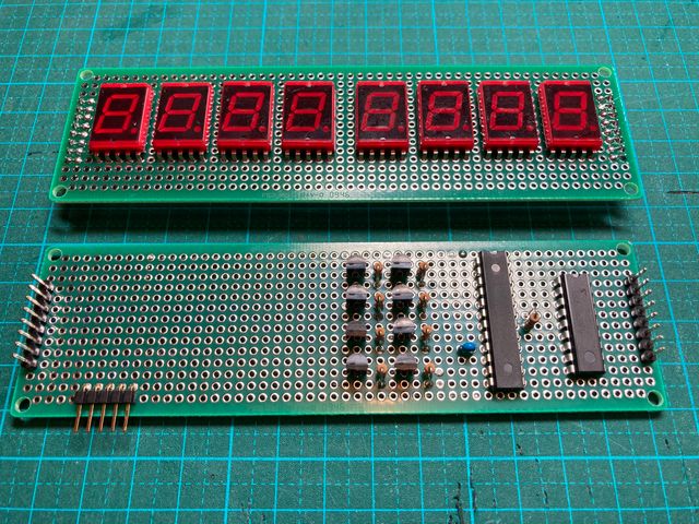 LED基板とドライバ基板(表)