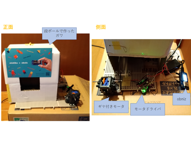 キャプションを入力できます