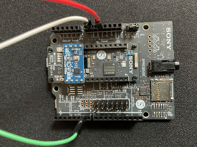 LEDテープに接続するジャンパー線