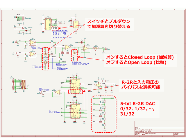 アナログALUの回路構成