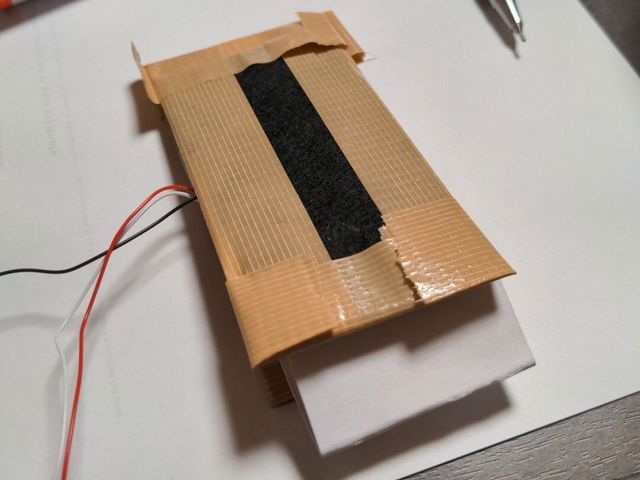 完成したセンサ