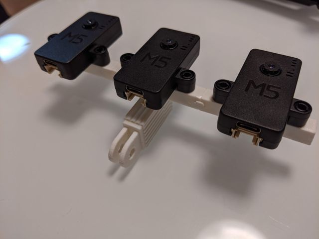 M5Cameraをセットしたところ