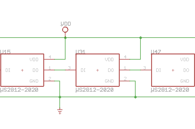NeoPixel基板(拡大)
