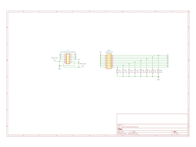 Octet Switch Board 回路図