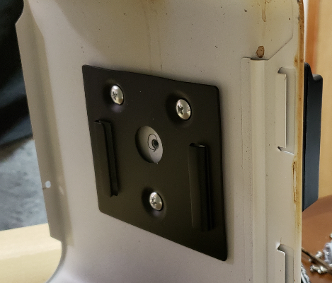 回転機構の取り付け