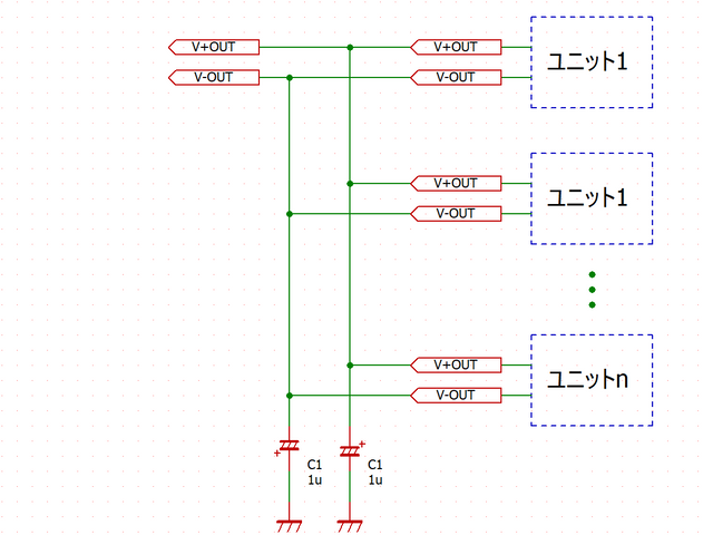 ユニット間の接続