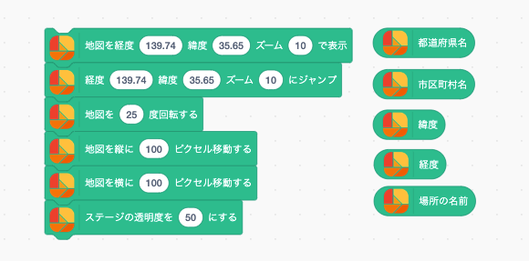 Geo Scratchのブロック