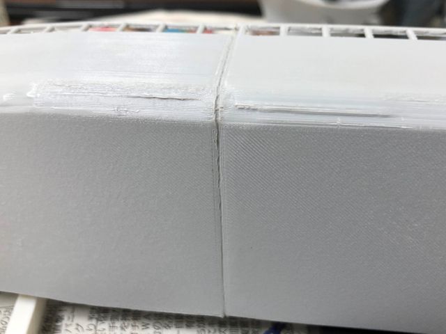 船体ブロックの接続部