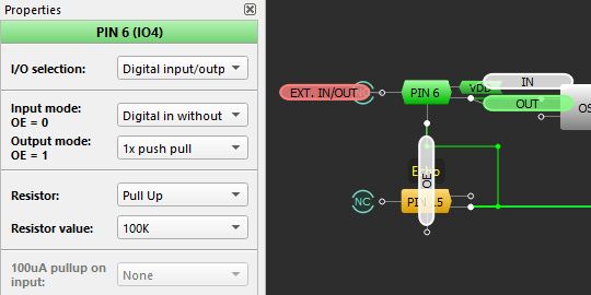 IO端子をインバータに使う場合の設定例