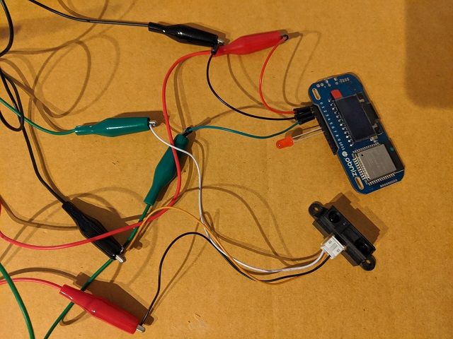 実際に接続した様子