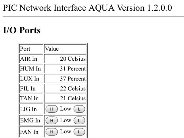 ブラウザ監視制御画面