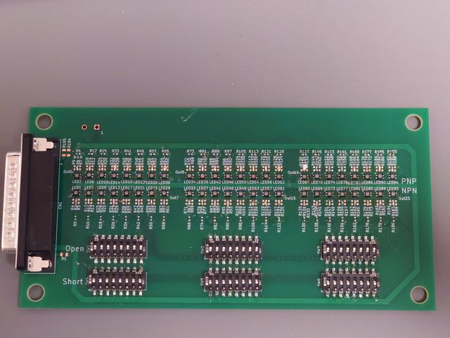 出力治具表面