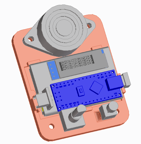 フロントカバーを外したところ