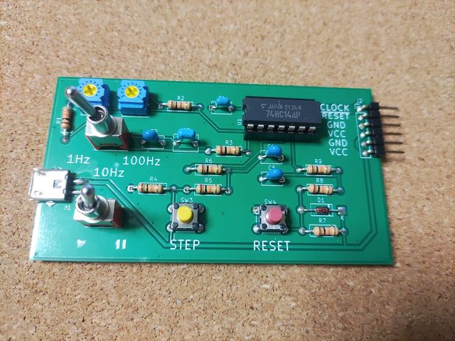 Simple Clock & Reset Board