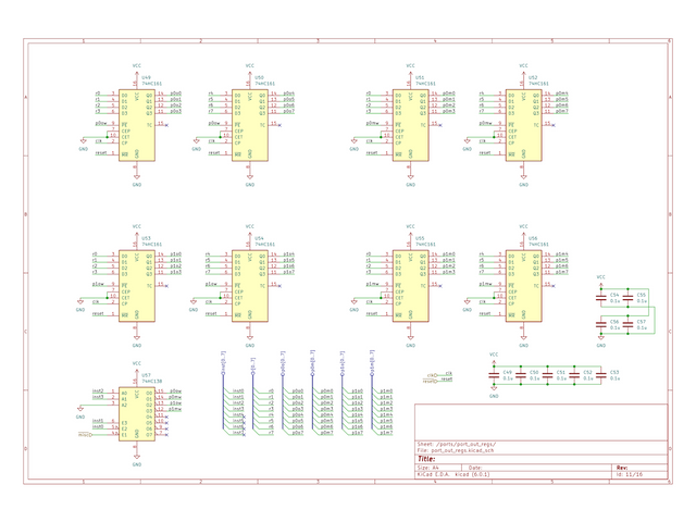 CalicoCPU 回路図 出力値・方向
