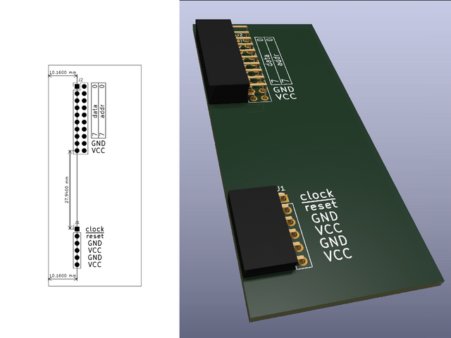 クロック・プログラムROM用端子