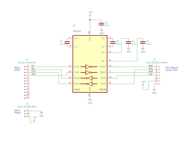 RS232C用インターフェース