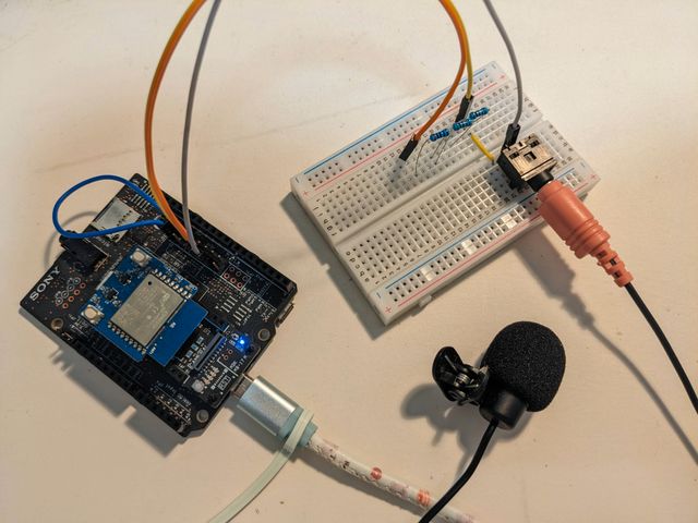 録音できる装置をブレッドボードで作成
