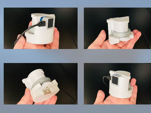 細かく別れたパーツが組み合わさっているのがわかる