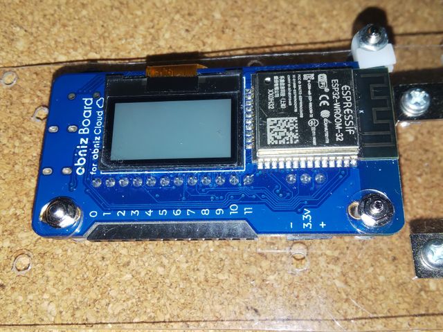 obniz 1y の取り付け