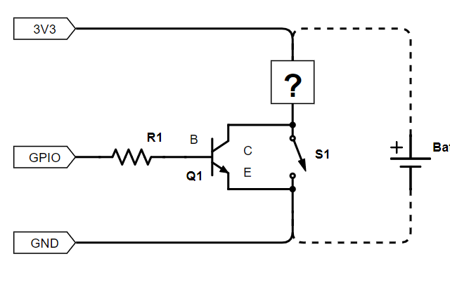 スイッチ周りの回路