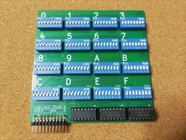 16-Octet Switch ROM Board