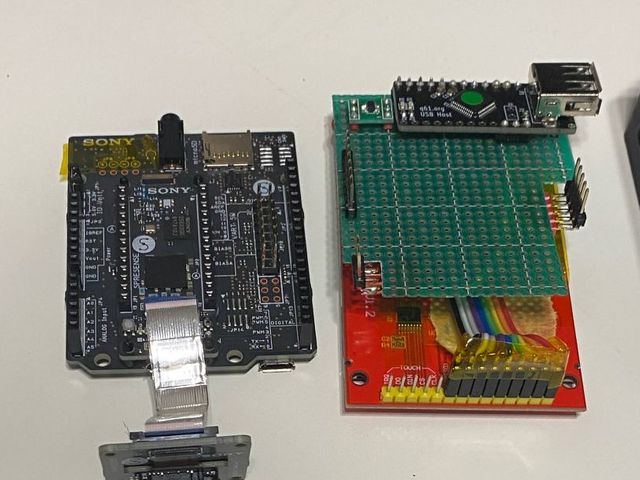 シールド基板の裏