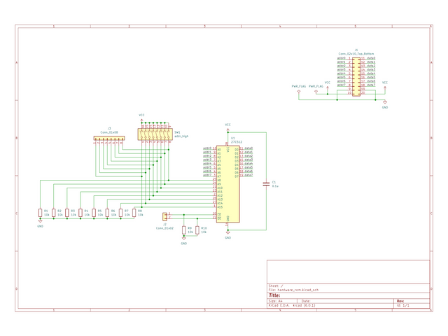 Hardware ROM Board 回路図