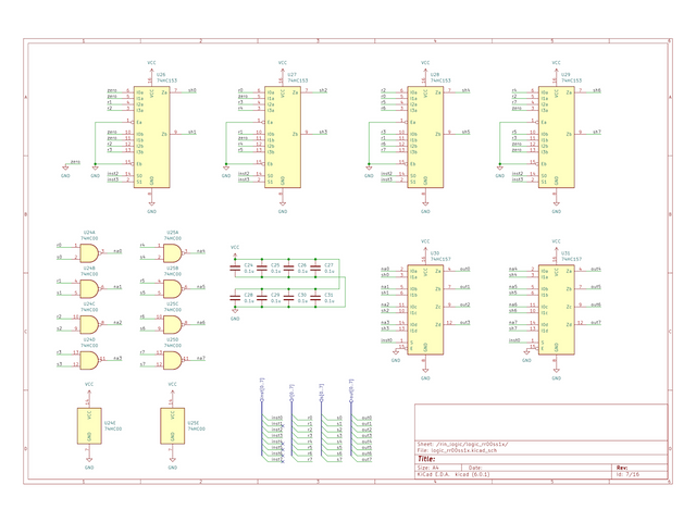 CalicoCPU 回路図 レジスタ論理演算
