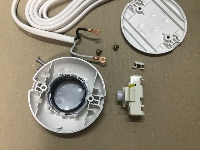 コアスイッチを取り出した状態