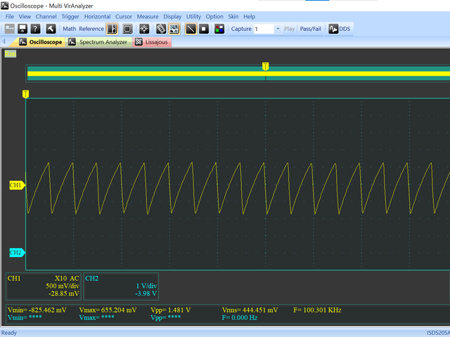 推奨回路におけるCKIN波形