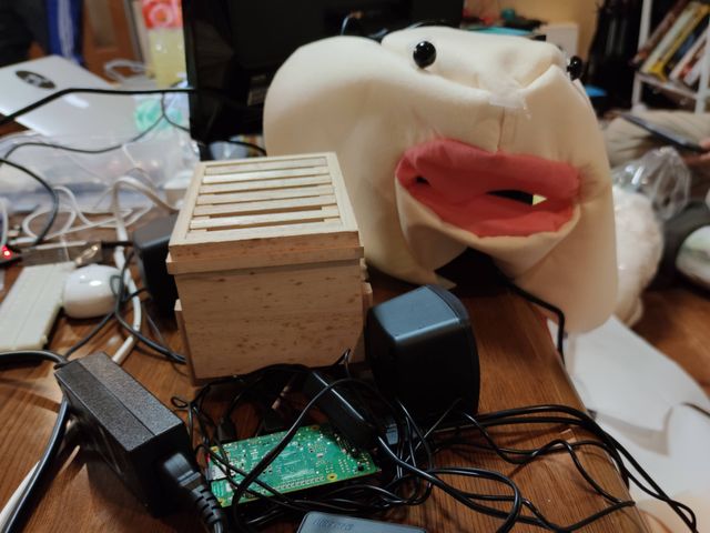 初期状態のガワと機構