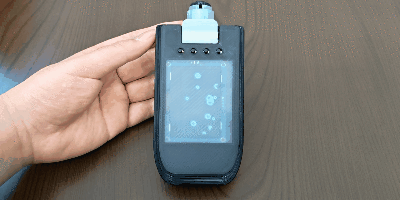 スクリーンセーバー縦向き（クリックでアニメーション再生可）