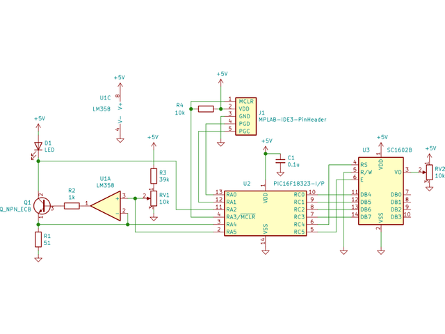 LED電流計測器の回路図